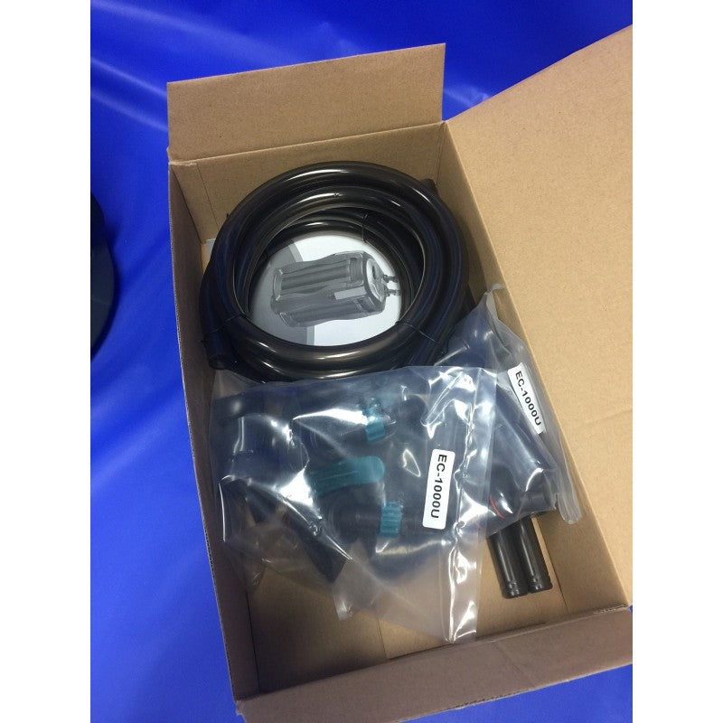 Periha EF-1000 canister filter hoses and included accessories