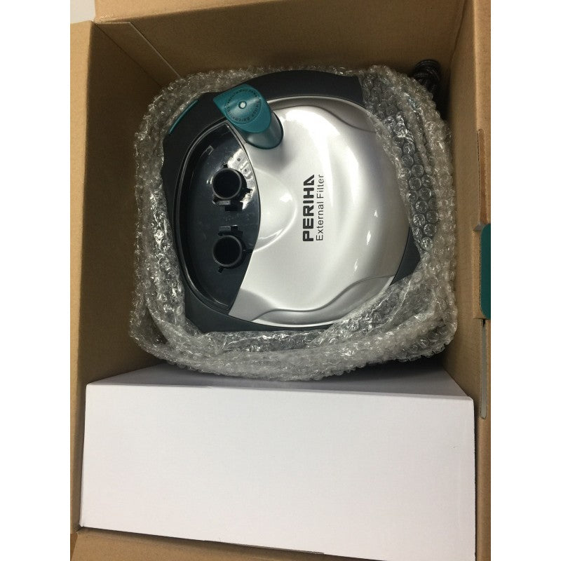 Periha EF-1000 canister filter top and priming control