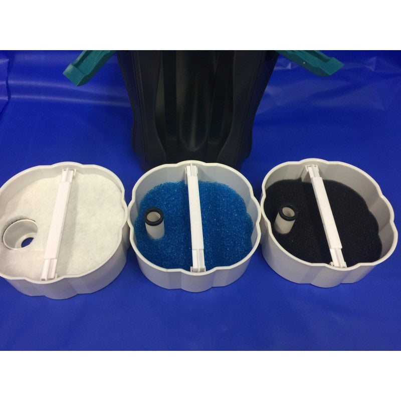 Periha EF-1000 multilayer filter media trays